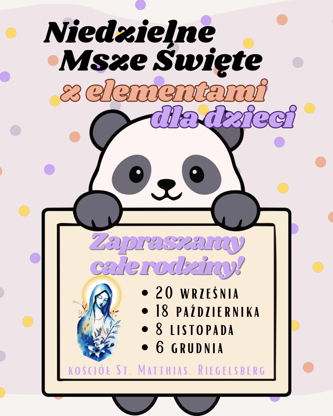 Msze św. dla dzieci